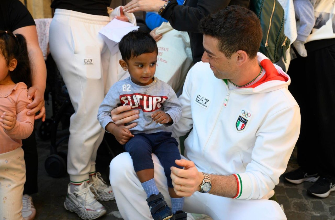 Atletas olímpicos no Dispensário Santa Marta: formar equipe com os mais vulneráveis