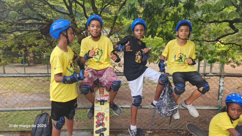 Esporte e natureza: crianças do Projeto Providência vivem dia especial no Parque das Mangabeiras