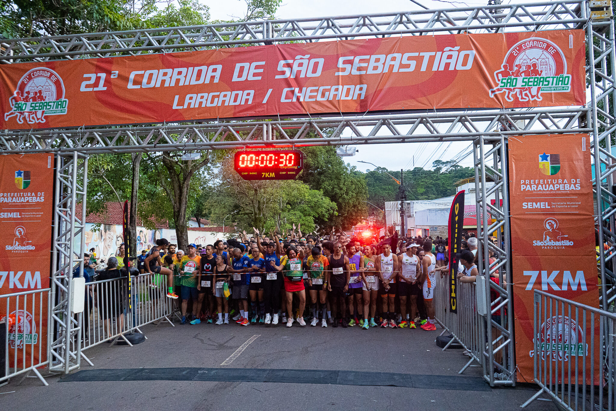 Tradição, fé e esporte marcam a 21ª Corrida de São Sebastião