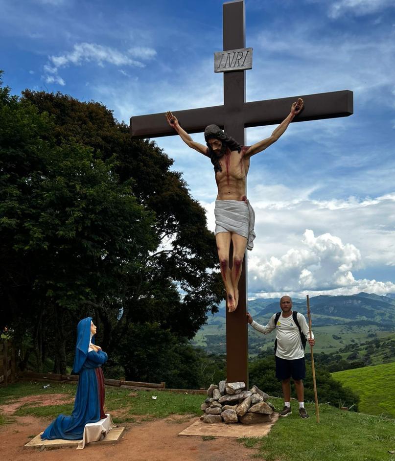 Da enfermagem à peregrinação: Irineu da Rocha percorre mais de 300 km no Caminho da Fé
